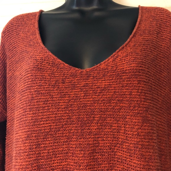 ⚡️5/$15⚡️ Old Navy | Orange/Burgundy Sweater - Picture 3 of 10